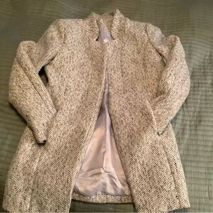 Women's Textured Gray Coat